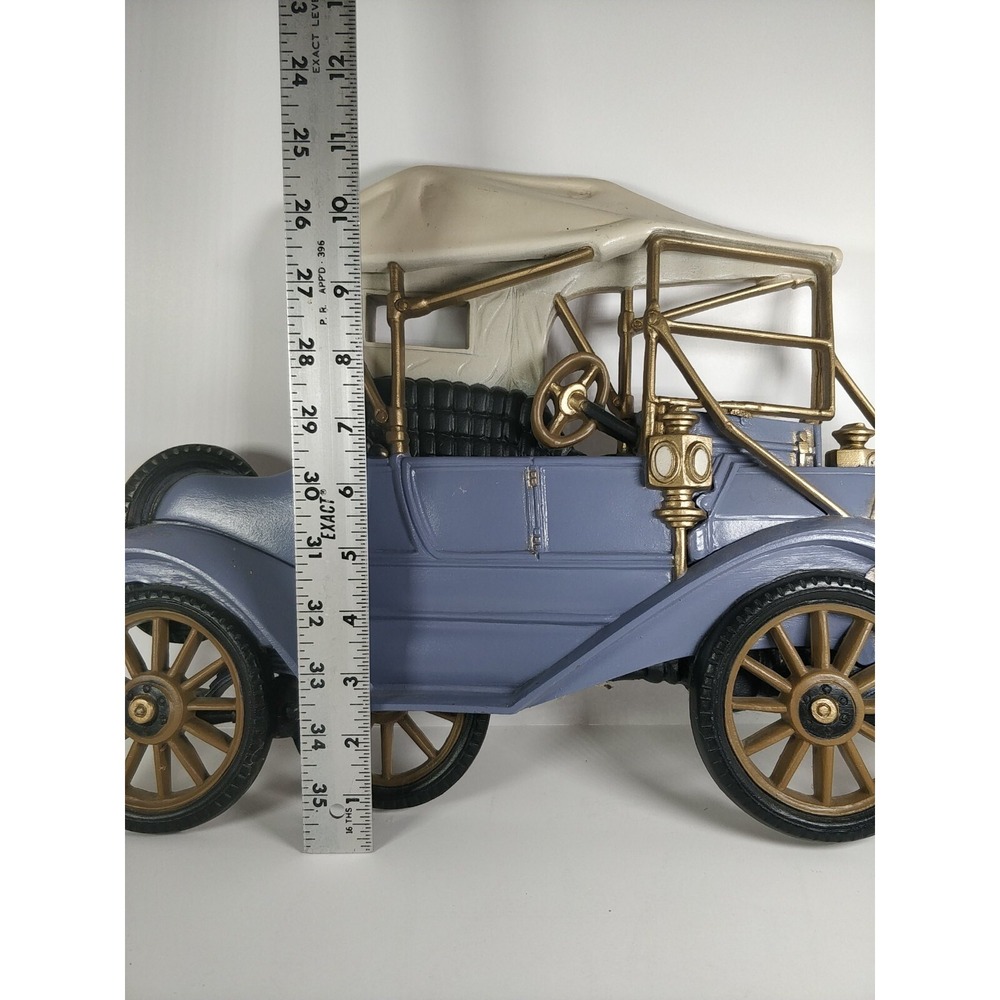 3D Resin Wall Plaque Ford Model T Car 1977 18" x 12" Vintage Burwood Products - Picture 12 of 13